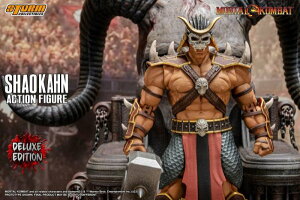 Storm Toys s [^Robg t Mortal Kombat Shao Kahn ANVtBM DCMK14 DELUXE Ver