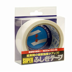 3�Z�b�g �X�[�p�[�ӂ����e�[�v�@��30mm×����50m (�z���C�g) MC30W-50PET