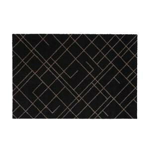 Tica Copenhagen@tA}bg60×90 LINES Black/Sand