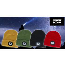 【3980円以上送料無料】ナイトスカウト NIGHT SCOUT LED Beanie