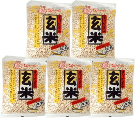 徳用玄米 玄米ぽん／玄米パフ 90g×5 シリアル 米菓 高知 四万十 国産米100％ 砂糖と塩のみ 3分づき 軽やか食感 そのまま おやつ ヨーグルトがけ アイスやサラダに ぽん菓子 甘さひかえめ プレゼント 贈答 南国製菓