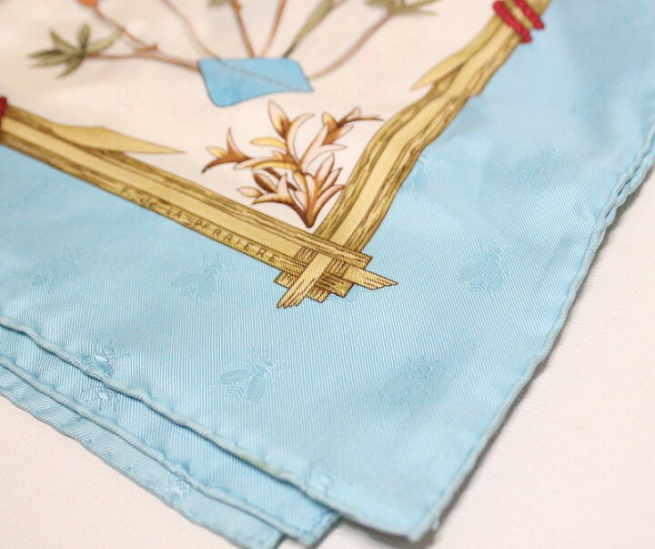 楽天市場】【中古極美品】エルメス カレ90 Herbier de Gavarnie  