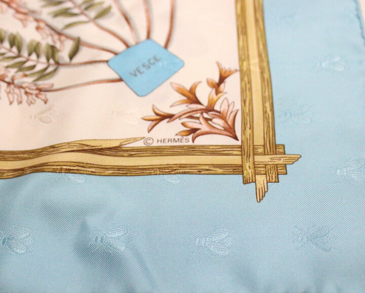 楽天市場】【中古極美品】エルメス カレ90 Herbier de Gavarnie 