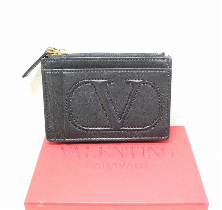 楽天市場】【中古美品】 VALENTINO ヴァレンティノ カードケース 