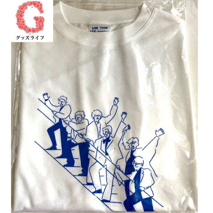 楽天市場 V6 半袖tシャツ Live Tour V6 Groove 21 公式グッズ 坂本昌行 長野博 井ノ原快彦 森田剛 三宅健 岡田准一 グッズライフ 楽天市場店