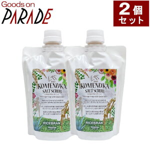 米ぬかアロエシオ ソルトスクラブ キャップ付き 455g 2個セット