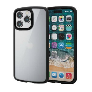 GR iPhone15 Pro Max P[X TOUGH SLIM LITE ϏՌ Ռz ^ y XgbvV[gt Xgbvz[t [SzũGA[NbVՌz] ubN PM-A23DTSLFCBK