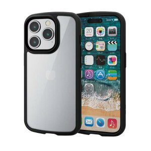 GR iPhone15 Pro P[X TOUGH SLIM LITE wʃKX ϏՌ Ռz ^ y XgbvV[gt Xgbvz[t [SzũGA[NbVՌz] ubN PM-A23CTSLFCGBK