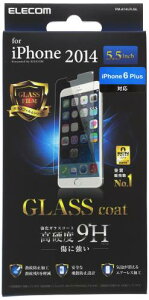 ELECOM iPhone6S Plus iPhone6 Plus �t�B���� �K���X�R�[�g�t�B���� PM-A14LFLGL