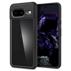 Spigen Google Pixel 8 ケース クリア TPU バンパーケース 2重構造 米軍MIL規格取得 耐衝撃 すり傷防止 黄ばみ無し ワイヤレス充電対応 ウルトラ・ハイブリッド ACS06280 (マット・ブラック)
