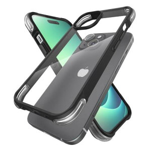 �G���R�� iPhone15 �P�[�X AIR �l�p�G�A�[�o�b�O���� �ϏՌ� �Ռ��z�� �X�g���b�v�z���_�[�t�� ���C�����X�[�d�Ή� �u���b�N×�N���A PM-A23AHVAIRBK