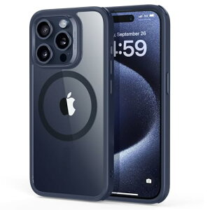 �ČRMIL�K�i�EMagsafe�Ή�ESR iPhone 15 Pro �P�[�X ���C�����X�[�d�Ή� �ω��� �ϏՌ� �X�g���b�v�z�[���t�� �G�A�K�[�h�R�[�i�[��phone15pro �P�[�X ���ɋ����w�� ���h�~ �w��h�~ ����~�� iPhone15Pro 