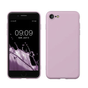 kwmobile X}zP[X Apple iPhone SE3 / iPhone SE2 / iPhone SE (2022) / iPhone SE (2020) / iPhone 8 / iPhone 7Ή P[X - ɔ TPU VR }CNt@Co[ ӂF
