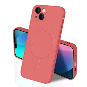 IPhone 13 MagSafe P[X }Olbg VR ACtH13 Jo[ X}zP[X Sʕی ϏՌ t̃VR[ ^ CX[dΉ Xgbvz[t ~ h~ 6.1C