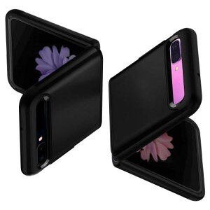 Spigen Galaxy Z Flip �P�[�X [ SCV47 ] �Ή� �J�o�[ �w�ʕی� �S�ʕی� �ϏՌ� �J�����ی� ��ʕی� ���h�~ �Ռ� �z�� Qi�[�d ���C�����X�[�d �M�����N�V�[ Z �t���b�v �V���s�Q�� �^�t�E�A�[�}�[ ACS010