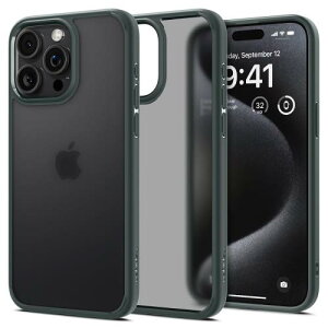 Spigen n18N̋Zp iPhone 15 Pro Max P[X  Xgbvz[ ČRMILKi EgEnCubh ACS06569 (tXgEO[)