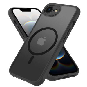 PinLiSheng iPhone 16e P[X  }bg MagSafeΉ ČRMILKi ϏՌ ΂݂Ȃ Xgbvz[t }OZ[tΉ CAX[dΉ(ubN, iPhone 16e)