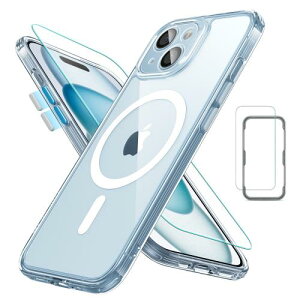 �ČRMIL�K�i�EMagsafe�Ή� ESR iPhone 15 Plus �P�[�X �Z�b�g ��ʕی�t�B���� �J�����ی� ���ɋ����w�� ���C�����X�[�d �X�g���b�v�z�[���t�� Classic�V���[�Y ��phone15plus �P�[�X �t���X�g�u���[