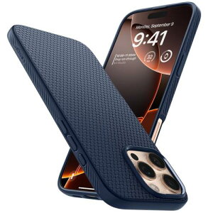 Spigen iPhone 16 Pro Max P[X ČRMILKi Xgbvz[ }bg TPU op[ ϏՌ LbhEGA ACS07989 (lCr[Eu[)