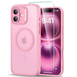 ČRMILKiEMagsafeΉESR iPhone 16 Plus P[X (4 in 1) Zbg }bgP[X XN[یtBt MagSafeΉ RیKiی ACtH16vX P[X ClassicV[Y 