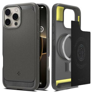 Spigen iPhone 16 Pro P[X MagSafeΉ }Olbg }bg ϏՌ ČRMILKi MbhEA[}[E}OtBbg ACS08116 (OC)