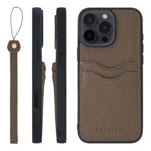 HANATORA for iPhone 16ProMax �P�[�X �{�v �ϏՌ� �o���p�[�^ �X�}�z�P�[�X �X�}�z �X�g���b�v �t�� �V�������N���U�[ �M�t�g �g�[�v CPGGZ-16ProMax-Taupe