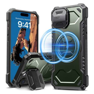 CloudValley for iPhone 16 Pro Max }OlbgP[X JJo[LbNX^ht,[MagSafeΉ] wr[f[eB, ~^[ی ϏՌیP[X 2024 6.9C`,