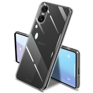 Sony Xperia 10 VI �P�[�X �N���A �S�ʕی� SO-52E SOG14 XQ-ES44 �J�o�[ �G�N�X�y���A10VI �\�t�g ���� �X�}�z�P�[�X TPU �y�� ���^ �ϏՌ� �g�уJ�o�[ �X�g���b�v�z�[���t�� �����h�~ �C�菝�h�~�i�����j
