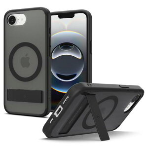 Spigen n18N̋Zp iPhone 16e P[X MagSafeANZT[Ή }Olbg NA X^ht Xgbvz[ ČRMILKi EgEnCubhSE}OtBbg ACS09149 (tXg