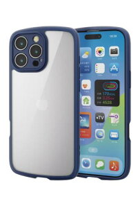 GR iPhone 16 Pro Max P[X NA ϏՌ Ռz Ɍ݌v nCubh ^ y Xgbvz[t SGA[NbV Xgbvz_[V[gt TOUGH SLIM LITE lCr[ PM-A2