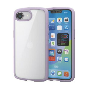 �G���R�� iPhone 16e �P�[�X �w�ʃN���A ���� �ϏՌ� �Ռ��z�� �y�� ���^ ���C�����X�[�d�Ή� MagSafe ���^�������O �V�[���t �X�g���b�v�z�[��/�V�����_�[�X�g���b�v�V�[�g�t ���x���_�[ PM-A25STSL