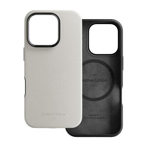 Native Union Active Case - �����}�O�l�b�g�t��MagSafe�Ή� - ���ȃf�U�C�� - ���T�C�N���f�� - �ő�10�t�B�[�g/3���[�g���̗����ی����������ϋv����iPhone 16 Pro Max�p(�T���h�X�g�[��)