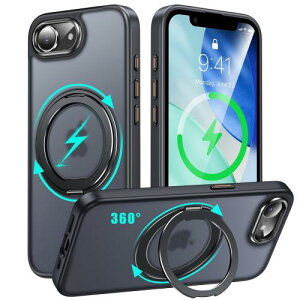 iPhone 16e p P[X MagsafeΉ 360°]X^h ACtH16e Jo[ O }Olbg CX[d cpx Ή Uovon ACz16e X}zP[X ԍڃz_[ Xgbvt 