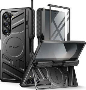 TONGATE Z Fold 6p}OlbgP[X Syz_[X^htA [MagSafeΉn ȃX}zP[XXN[veN^[xgNbvSamsung Galaxy Z Fold 6 5g 2024pAubN