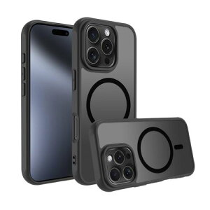 iPhone 16 Pro P[X  pc ϏՌ MagsafeΉ }bg y ^ ČRMILKi Xgbvz[t CX[dΉ X}zJo[ EUMADOVE (ubN, IPhone 16 Pro)