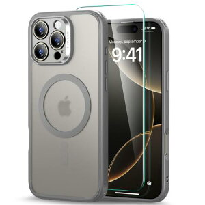 �ČRMIL�K�i�EMagsafe�Ή�ESR iPhone 16 Pro Max �P�[�X (4 in 1) �Z�b�g ��phone16promax �P�[�X �������}�b�g�P�[�X �X�N���[���ی�t�B�����t�� MagSafe�Ή� �R���ی�K�i�ی�� Classic�V���[�Y ������O