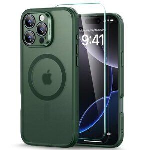 �ČRMIL�K�i�EMagsafe�Ή�ESR iPhone 16 Pro Max �P�[�X (4 in 1) �Z�b�g ��phone16promax �P�[�X �������}�b�g�P�[�X �X�N���[���ی�t�B�����t�� MagSafe�Ή� �R���ی�K�i�ی�� Classic�V���[�Y ������O