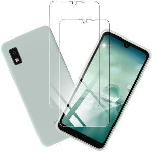houge 2枚 セット AQUOS Wish3 / Wish2 / Wish 用の ガラスフィルム SH-53D A302SH / SH-51C SHG08 A204SH / SH-M20 SHG06 A104SH スマホ フィルム 保護フィルム 液