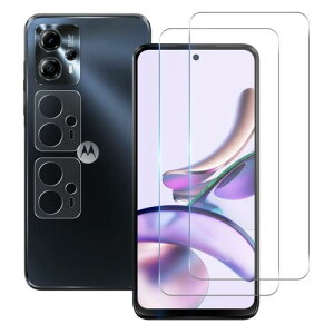 �Ή� Moto G13 �K���X�t�B���� 2+2���Z�b�g- ���Y���Ɏq�f�� Motorola Moto G13 �t�B���� (2��) +�����Y�ی�t�B���� (2��) ���g���[��G13 �����K���X �����Y�ی� �P�[�X ���E���h�G�b�W���H ���^ 0.26mm 