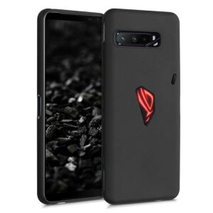 kwmobile �X�}�z�P�[�X ASUS ROG Phone 3 (ZS661KS)�Ή� �P�[�X - �ϏՌ� ����~�� �\�t�g TPU �V���R�� - ���F�}�b�g