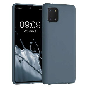 kwmobile �X�}�z�P�[�X Samsung Galaxy Note 10 Lite�Ή� �P�[�X - �ϏՌ� ����~�� �\�t�g TPU �V���R�� - �_�[�N �X���[�g