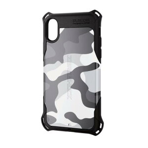 �G���R�� iPhone X �P�[�X �J�o�[ �Ռ��z�� [�������̏Ռ�����{�̂����] ZEROSHOCK �X�^���_�[�h �Ռ��z�� �t�B�����t �A�[�o���J���t���[�W�� PM-A17XZEROT2