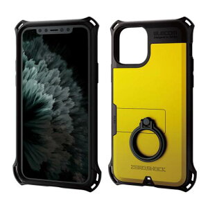 �G���R�� iPhone 11 Pro �P�[�X ZEROSHOCK �Ռ��z�� [�������̏Ռ�����{�̂����] �����O �C�G���[ PM-A19BZERORYL