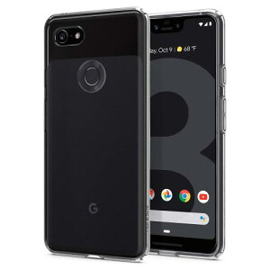 Spigen Google Pixel 3XL �P�[�X TPU �\�t�g�P�[�X �S�� �N���A �Ռ� �z�� �J�����ی� �X�N���[���ی� �w��h�~ �ɂ��ݖh�~ ���^ �y�� ���L�b�h�E�N���X�^�� F20CS25022 (�N���X�^���E�N���A)