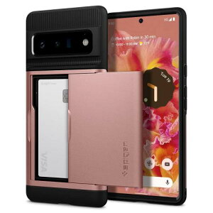 Spigen Pixel6 Pro P[X 蒠^ [P[X J[hP[X 2d\ ϏՌ ČRMILKi擾 h~ IC J[h |Pbg pXP[X XEA[}[ CS ACS03460 ([YES[h)