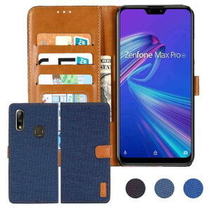Anrek�݊��� ZenFone Max Pro (M2) ZB631KL �Ή� ASUS �f�j���ޗ� �蒠�P�[�X (�_�[�N�u���[) �G�C�X�[�X�E�A�X�[�X �[���t�H�� �}�b�N�X �v�� m2 zb631kl �J�o�[ �蒠�^ �J�[�h���[ �T�C�h�}�O�l�b�g �X�^