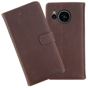 Anrek�݊��� SHARP AQUOS sense7 / docomo SH-53C / au SHG10 UQ mobile ���p �P�[�X �蒠�^ �J�o�[ (�_�[�N�u���E��) �V���[�v �A�N�I�X �Z���X7 �h�R��sh53c uq���o�C��shg10 �蒠�^�P�[�X �J�[�h���[ �X�^���h�@