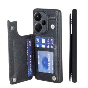 Anrek�݊��� XIAOMI Redmi Note 13 Pro Plus 5G �p �P�[�X �蒠�^�i�u���b�N�j���b�h�~�[13�v�� �v���X 5g ���� PU�v ���΋z�� �|�P�b �Ў葀��w�� IC �J�[�h ���[ ���u���@�\ �P�[�X �V���I�~ note13pro+ ��