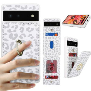 Cavor Pixel 6ケース 背面ポケット付きPixel 6ケース 手帳型 Pixel 6手帳型ケース Pixel 6スマホケース上下開折りたたみ Pixel 6 携帯ケースRFID機能Pixel 6 財布型 ケースcase カード収納 Qi急速充電対応360°