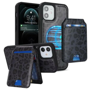 Cavor iPhone12 蒠^P[X iPhone12 Pro X}zP[XiPhone12 ^蒠 P[X iPhone12 J[h[ 񍇈 MageSafe MageSafe Ή X}zP[X iPhone12 z^ Jo[ MageSafe wallet p 2way }